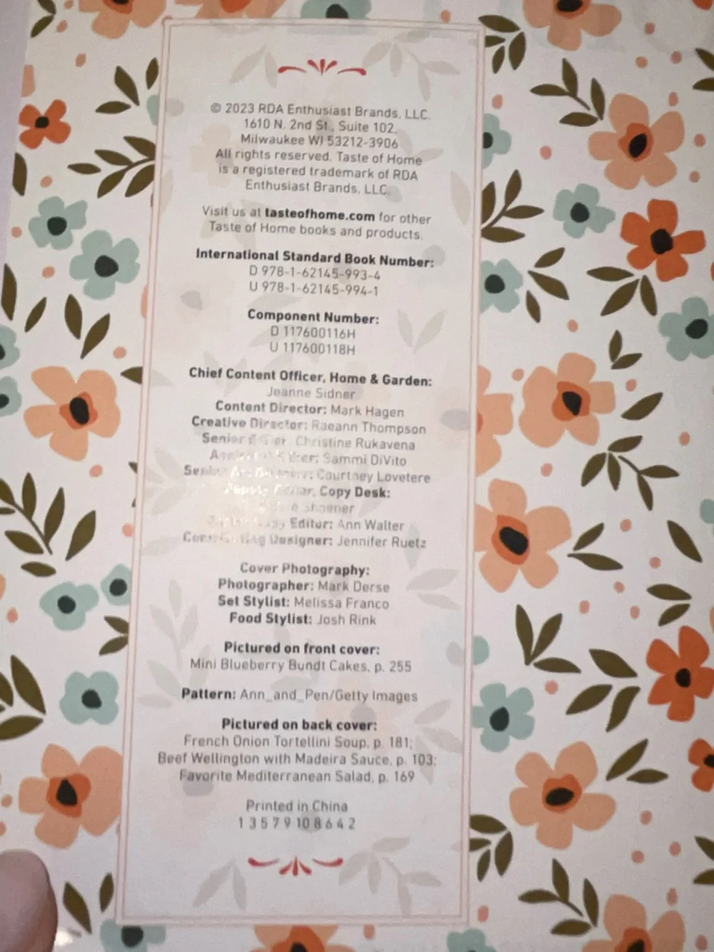 Taste of Home Grandma’s Favorites Cookbook Stack